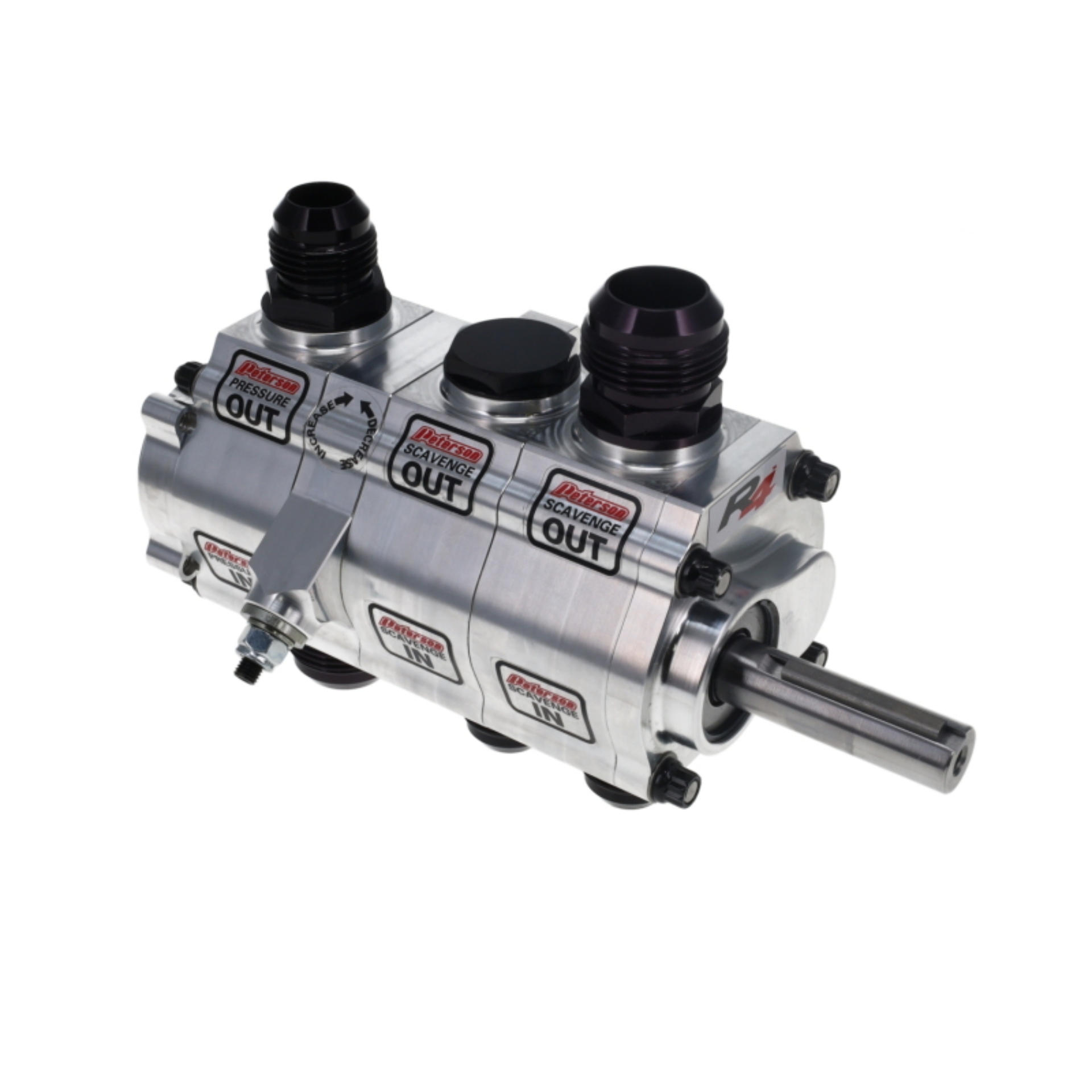 Picture of Peterson Fluid Systems R4 3-Stage Oil Pump - Right Side Mount - Rear Drive