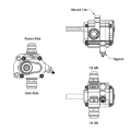 Picture of Peterson Fluid Systems R4 1-Stage Oil Pump - Left Side Mount - Rear Drive