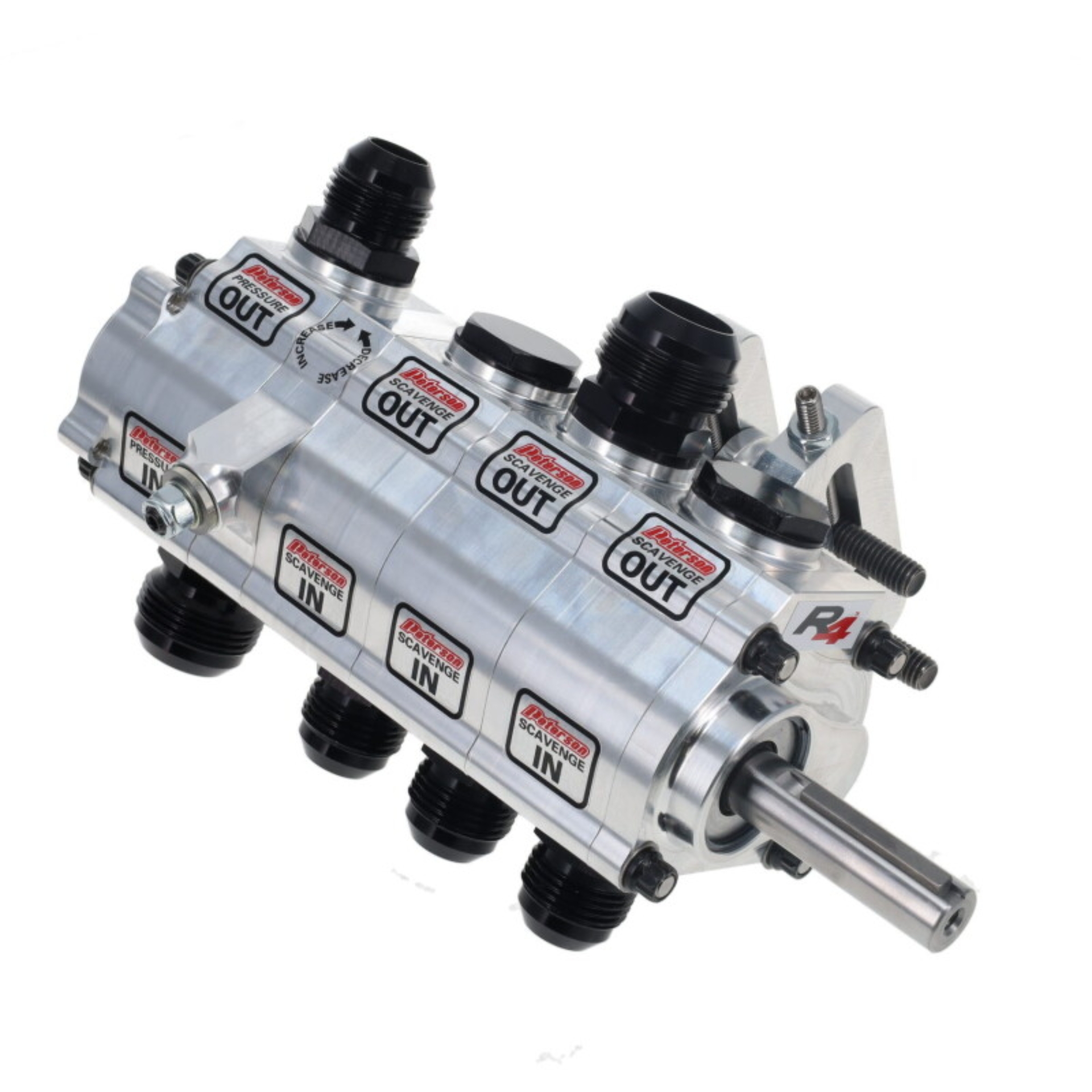 Picture of Peterson Fluid Systems R4 4-Stage Oil Pump - BH - Rear Drive