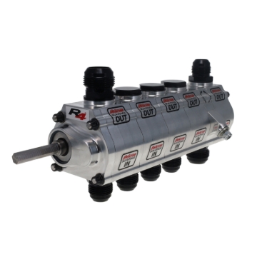 Picture of Peterson Fluid Systems R4 5-Stage Oil Pump - Left Side Mount - HV - Dr Rear Drive w/ Hex