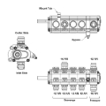 Picture of Peterson Fluid Systems R4 5-Stage Oil Pump - Left Side Mount - Rear Drive Drag