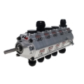 Picture of Peterson Fluid Systems R4 5-Stage Oil Pump - Left Side Mount - Dr Rear Drive w/ Hex