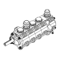 Picture of Peterson Fluid Systems R4 5-Stage Oil Pump - Left Side Mount - Rear Drive Drag