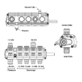 Picture of Peterson Fluid Systems R4 5-Stage Oil Pump - Right Side Mount - HV - Rear Drive Drag
