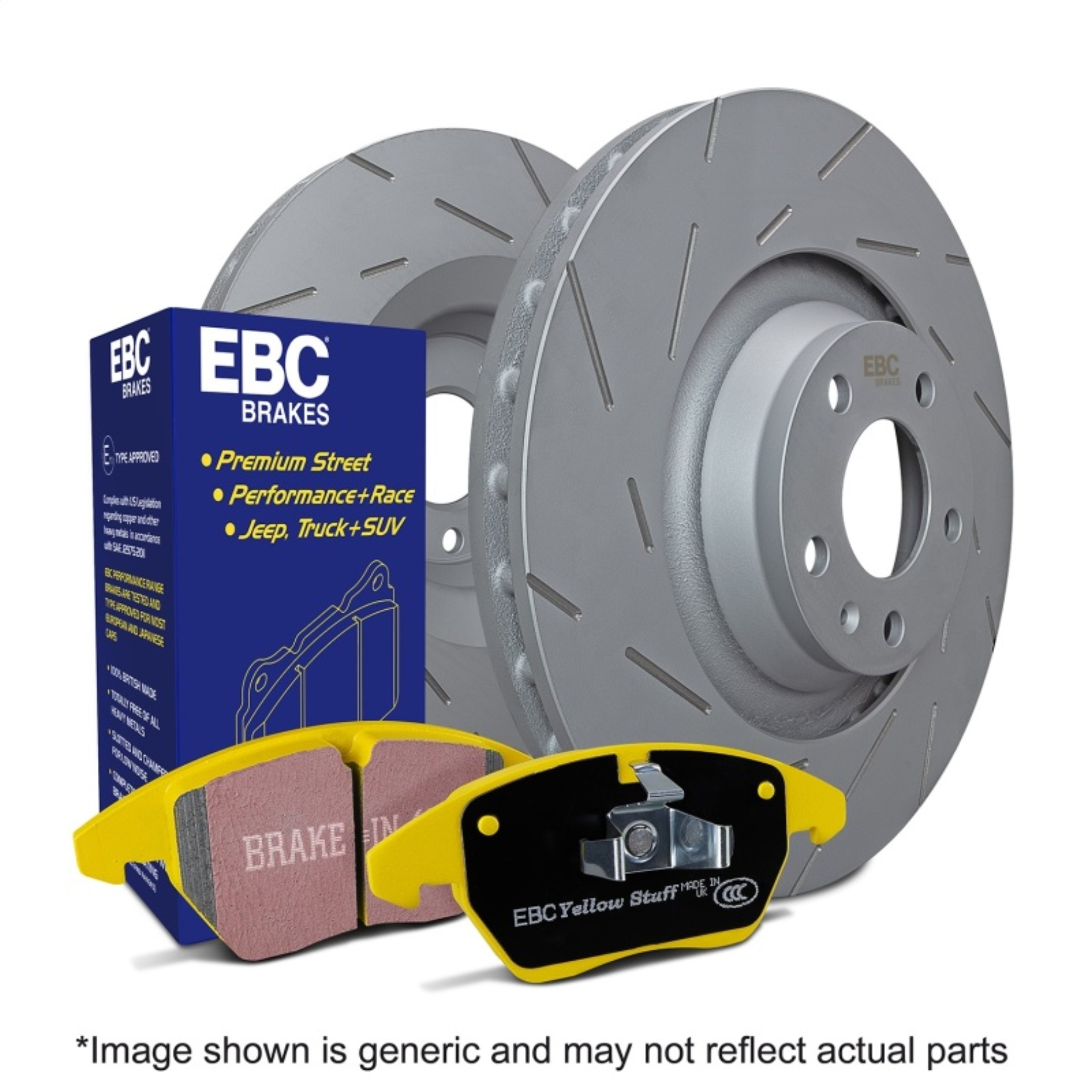 Picture of EBC USR Slotted Rotor Sets Brake Rotors - S9KR1746