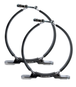 Picture of Peterson Fluid Systems 9in Tank Mount Brackets (Pair)