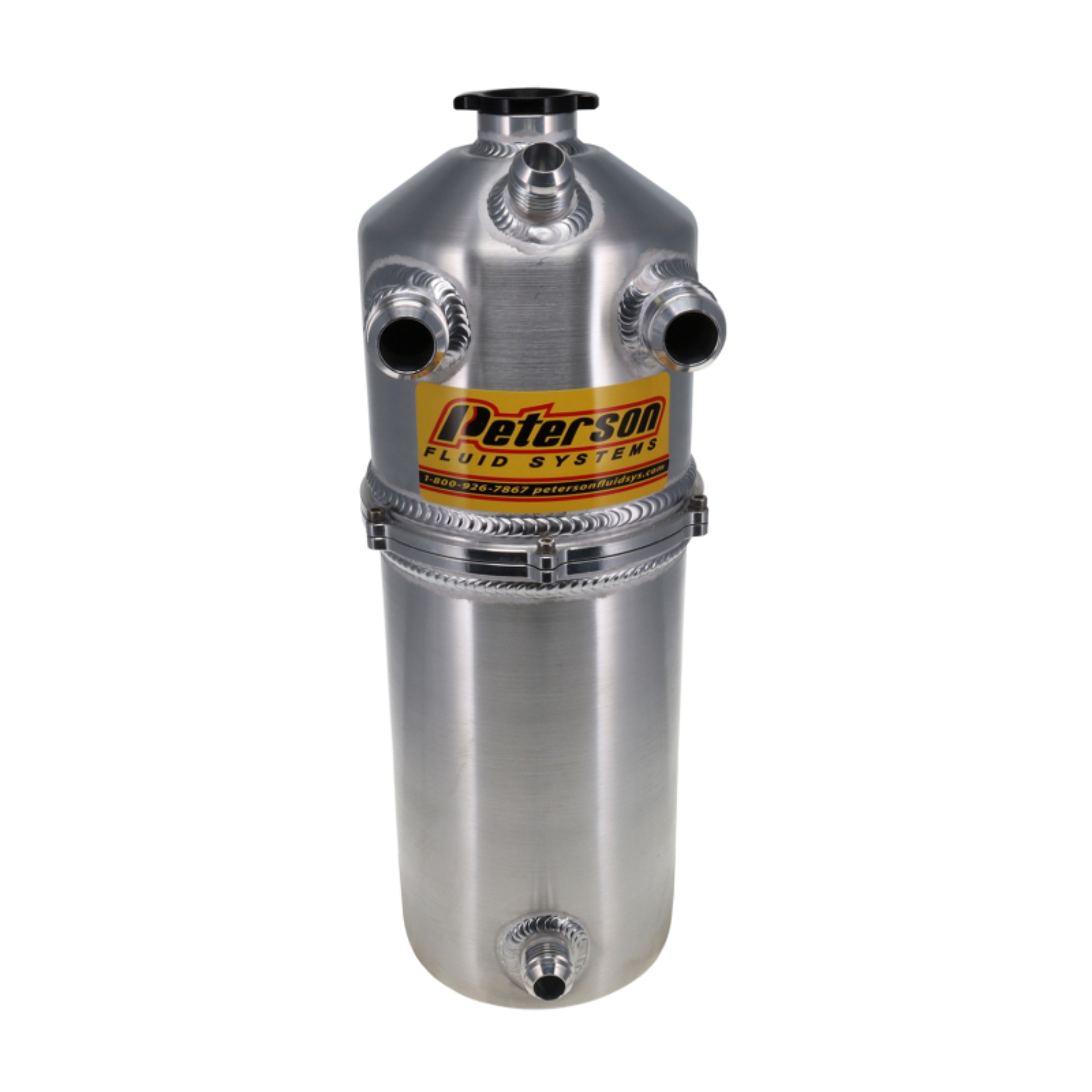 Picture of Peterson Fluid Systems Oil Tank L/W 2Pc 2 Gallon Dual Return