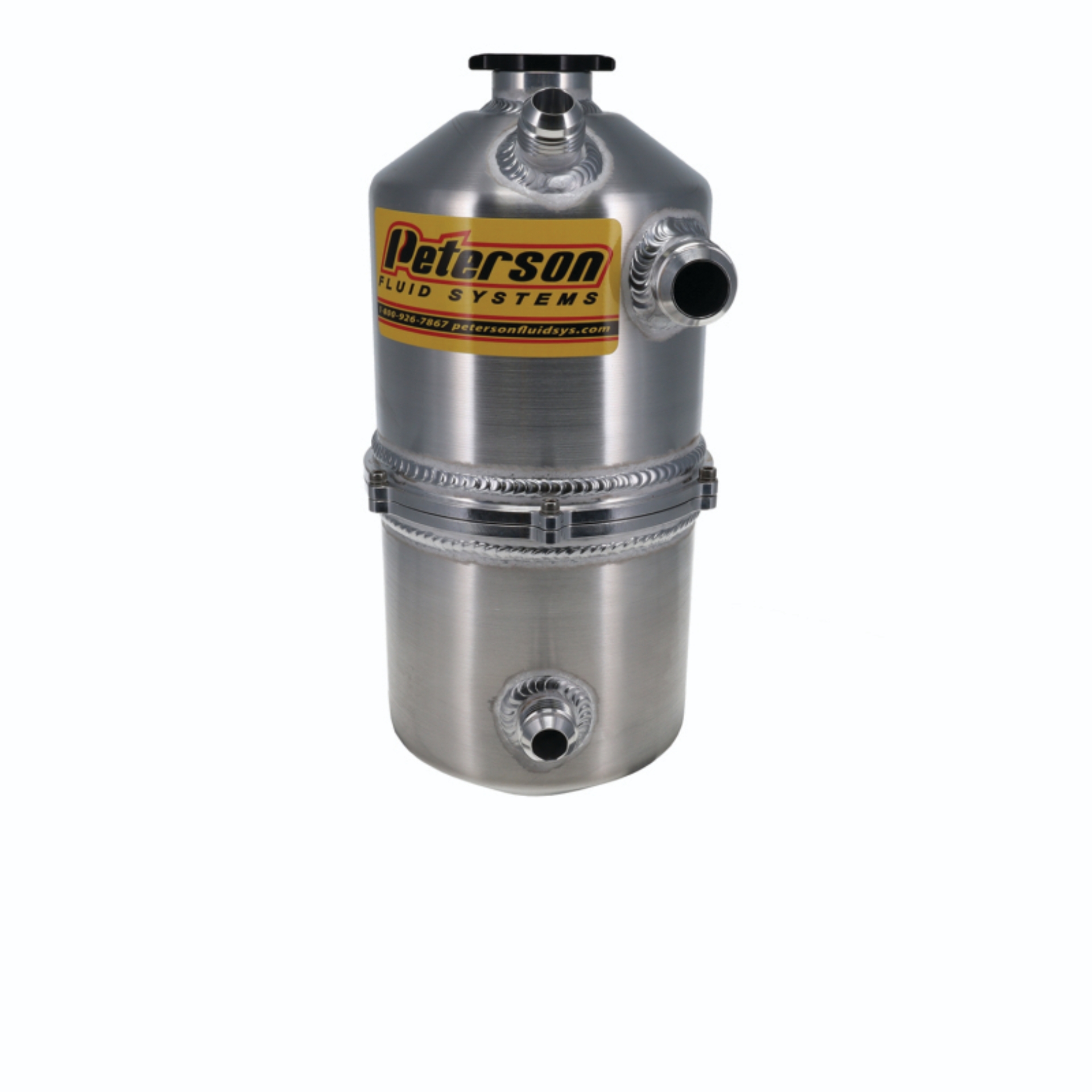 Picture of Peterson Fluid Systems Oil Tank L/W 2Pc 1.5 Gallon Single Return