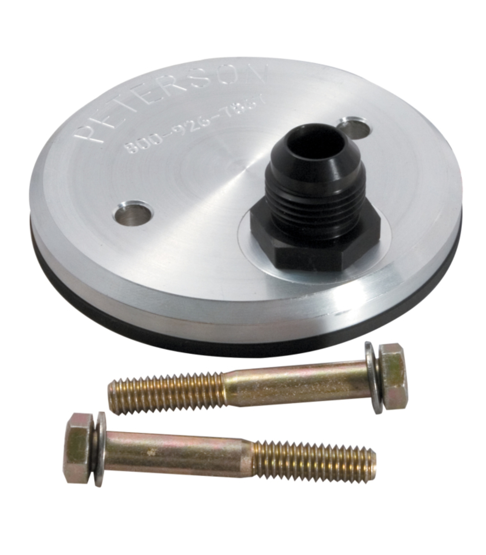 Picture of Peterson Fluid Systems Chevrolet 2 -10AN Inlet Fitting Block Off Plate