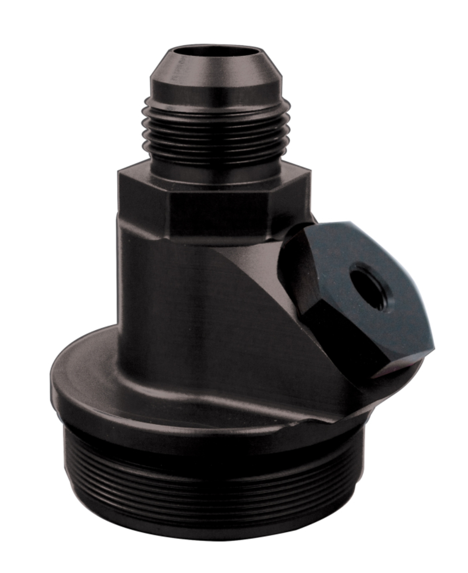 Picture of Peterson Fluid Systems End Cap Inlet -16AN w/ -10AN Port