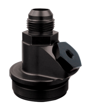 Picture of Peterson Fluid Systems End Cap Inlet -12AN w/ -10AN Port