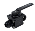 Picture of Peterson Fluid Systems Ball Valve Flange Mount -8AN
