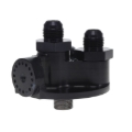 Picture of Peterson Fluid Systems Remote Filter Mount 13/16 -16AN Thread -10AN Fittings - Chevrolet Style