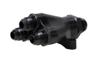 Picture of Peterson Fluid Systems Manifold 4-Way 6 AN x 4 AN x 4 AN x 4 AN