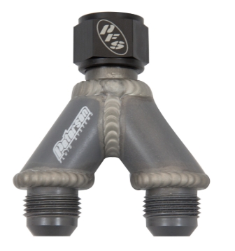 Picture of Peterson Fluid Systems Y-Manifold -20AN B- Nut To 20/20