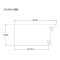 Picture of Peterson Fluid Systems Universal Mount Blade - Right Side