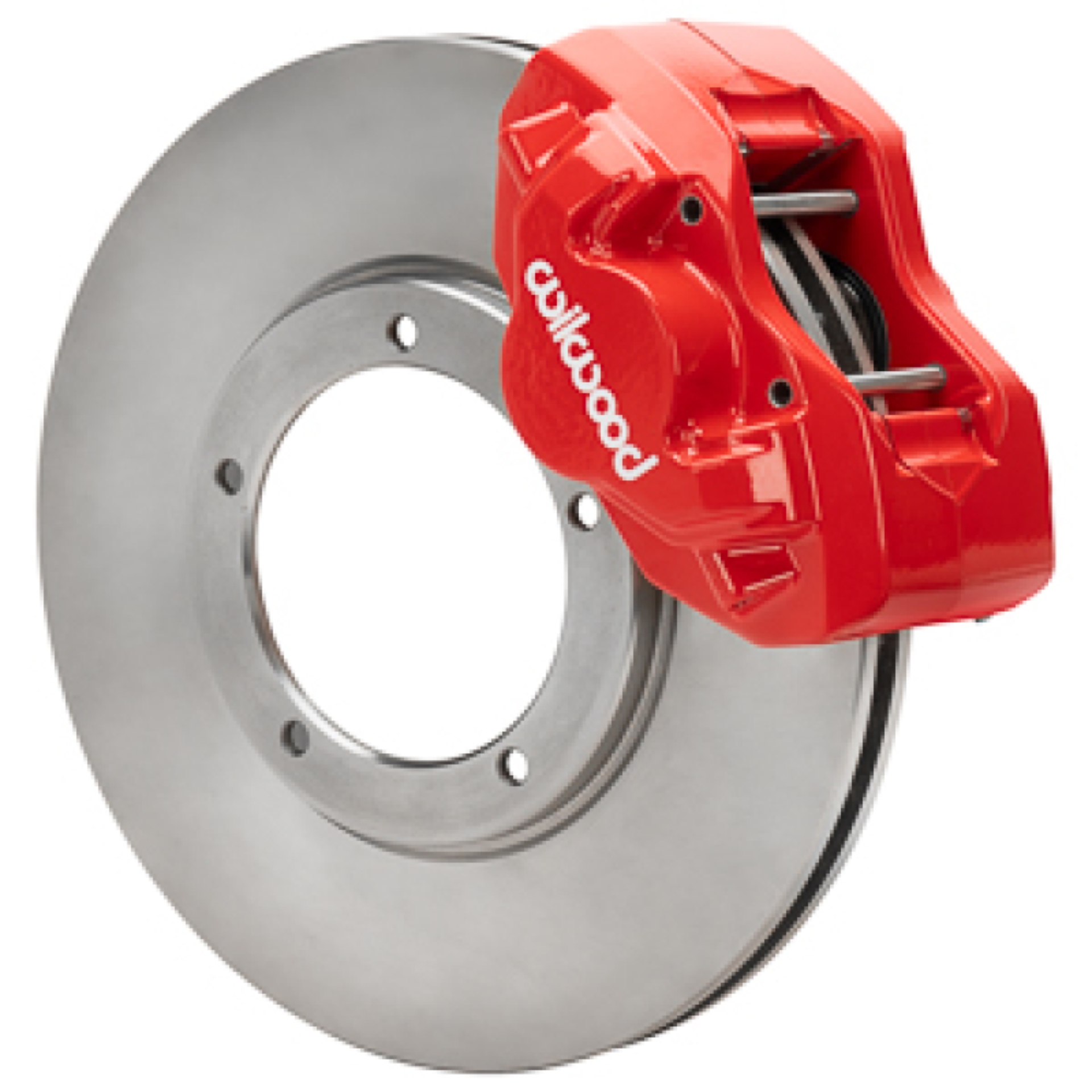 Picture of Wilwood 75-83 Porsche 911 D45 11.10in. Front Brake Kit w/ Flex Lines - Red