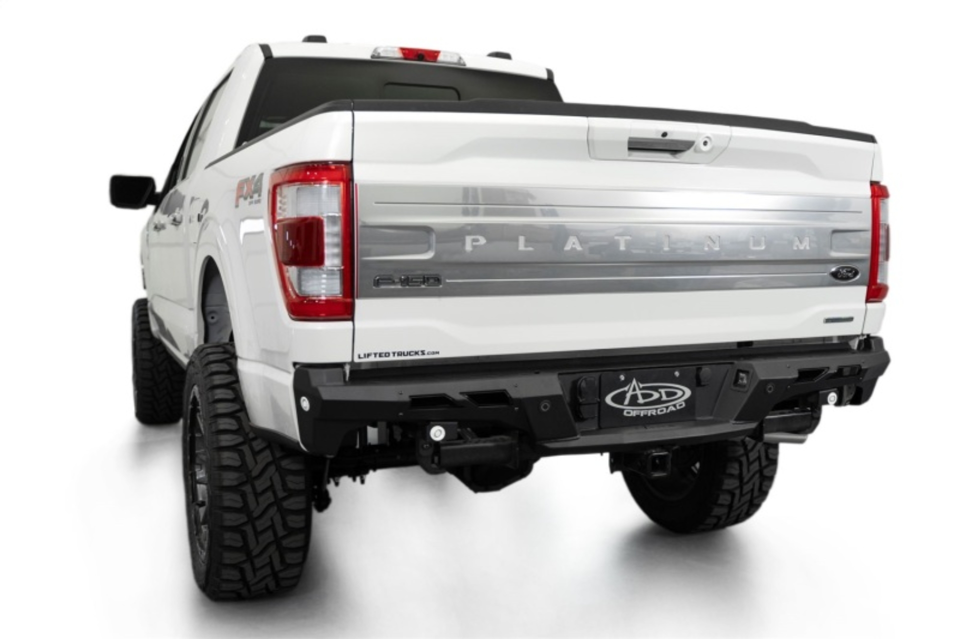 Picture of Addictive Desert Designs 21-23 Ford F-150 (excl. Raptor) Black Label Rear Bumper