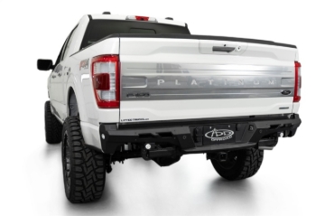 Picture of Addictive Desert Designs 21-23 Ford F-150 (excl. Raptor) Black Label Rear Bumper