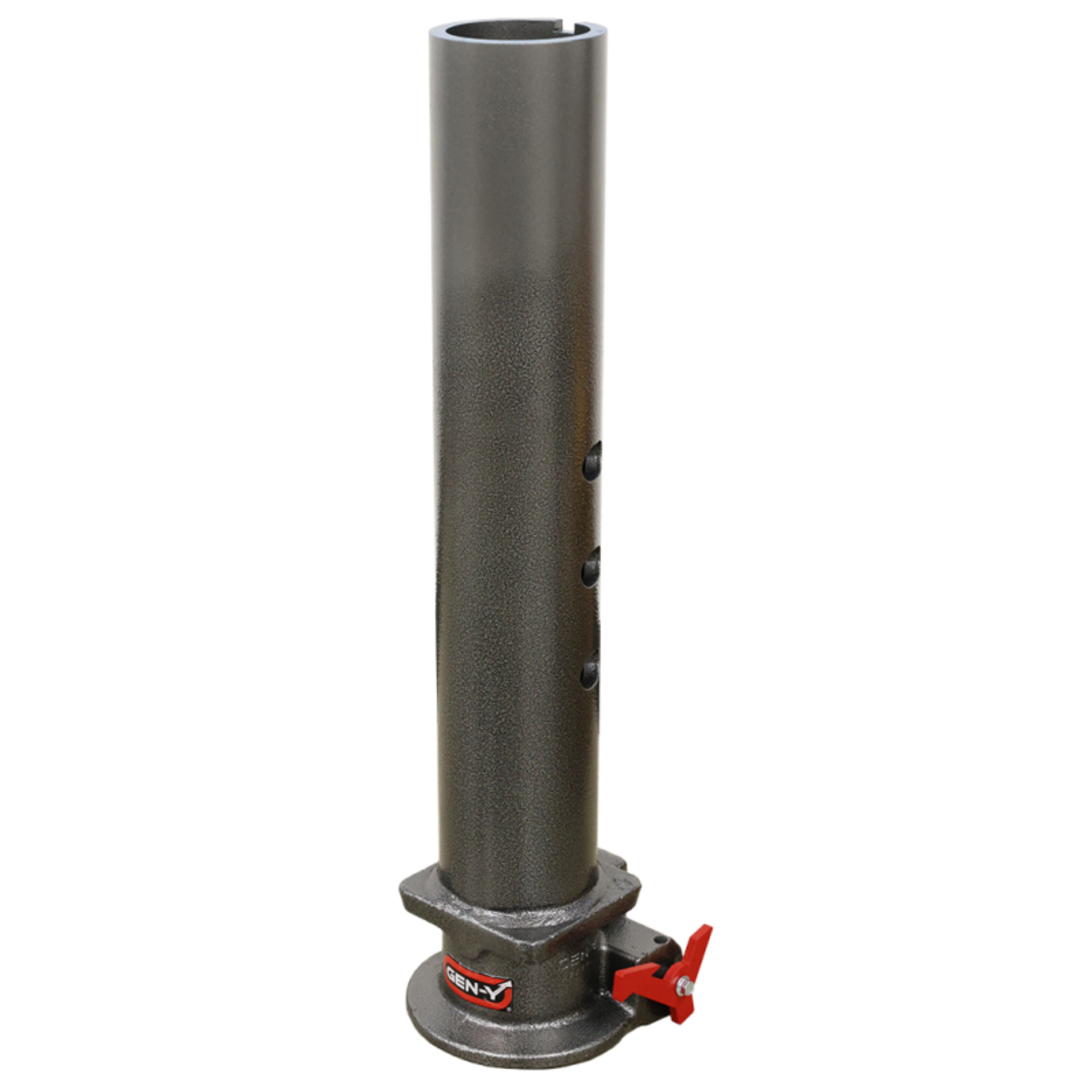 Picture of Gen-Y Viking 4in Round Tube Gooseneck Static Hitch w/SnapLatch 2-5/16in Coupler 8.5K TW 30K