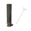 Picture of Gen-Y Viking 4in Square Tube Gooseneck Static Hitch w/SnapLatch 2-5/16in Coupler 8.5K TW 30K