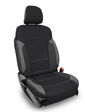Picture of PRP 2013-2017 Subaru Crosstrek Front Seat Covers (Pair) - Black & Gray