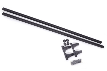 Picture of Dee Zee Cargo Management - Universal Hex Series Cross Rails - 68in. Kit - Texture Black