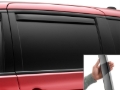 Picture of WeatherTech WT Deflector-Rear-Drk Smk Wind Deflectors - 81840IM