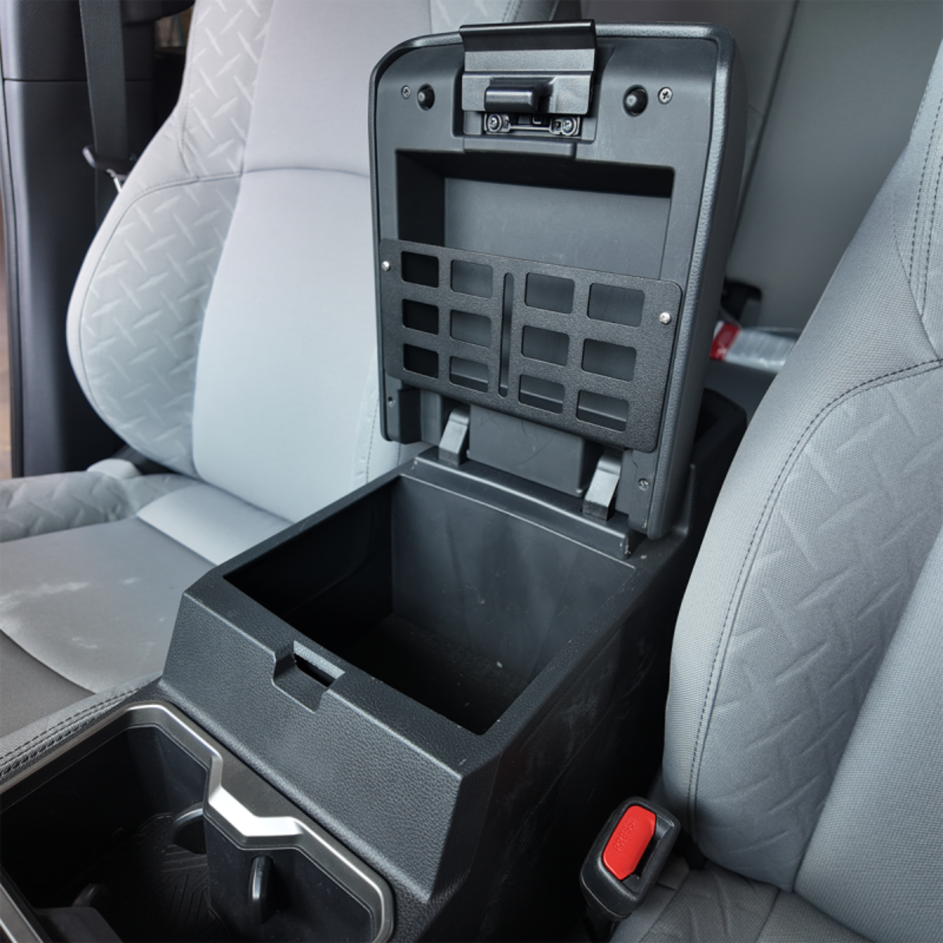 Picture of Cali Raised Interior Center Console Molle Panel For 2024 Toyota Tacoma