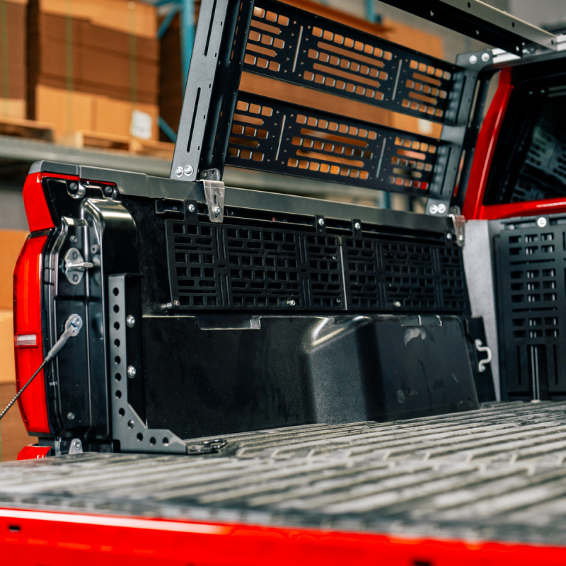 Picture of Cali Raised 2024+ Toyota Tacoma Side Bed Molle System For - Passenger Side