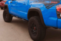 Picture of Cali Raised 05-23 Toyota Tacoma Trail Edition Rock Sliders - Access Cab / Kick Out / Raw