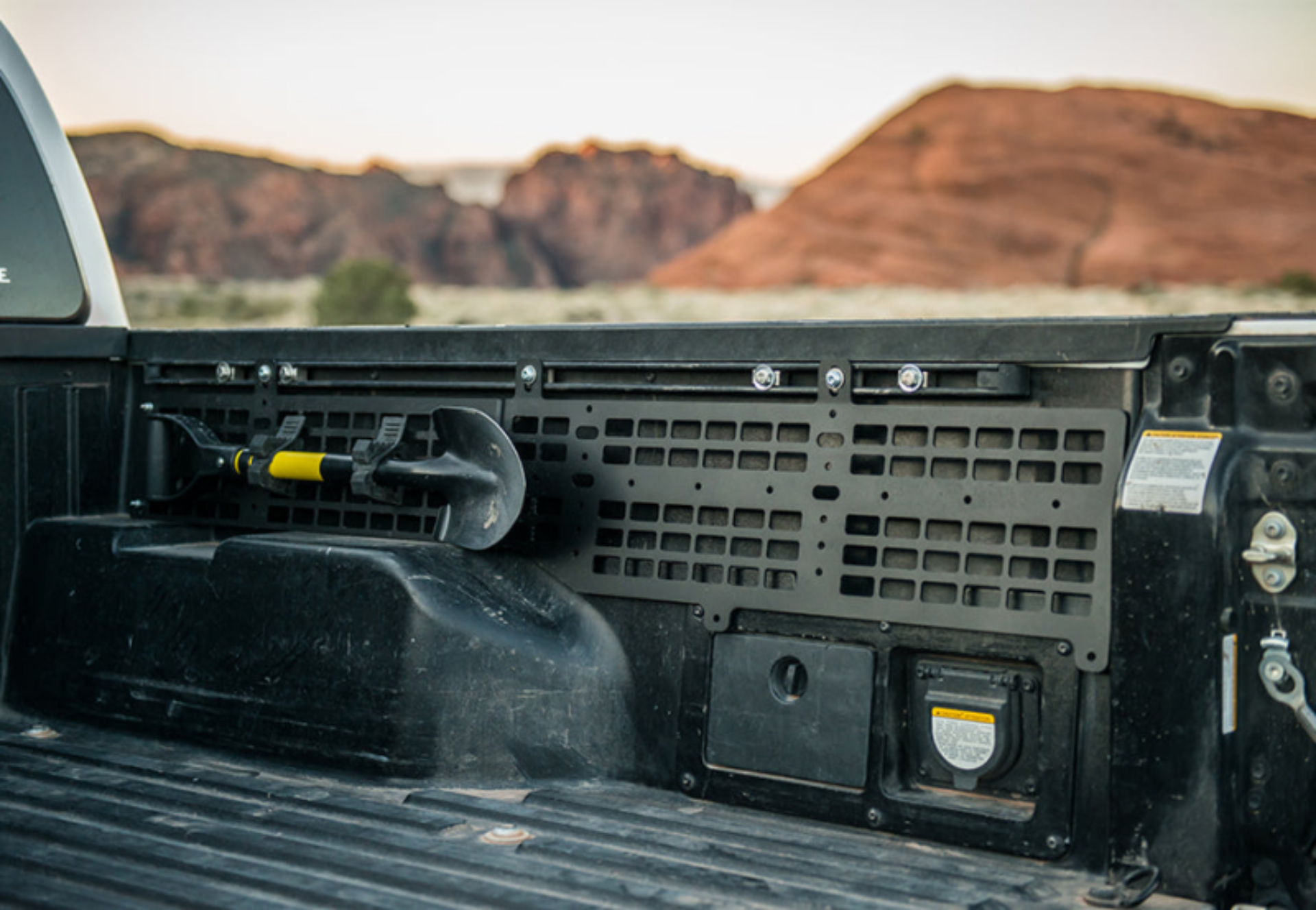Picture of Cali Raised 05-23 Toyota Tacoma Bed Molle System For Bakflip Cover Only - Rear Driver
