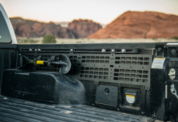 Picture of Cali Raised 05-23 Toyota Tacoma Bed Molle System For Bakflip Cover Only - Rear Panel Both Sides