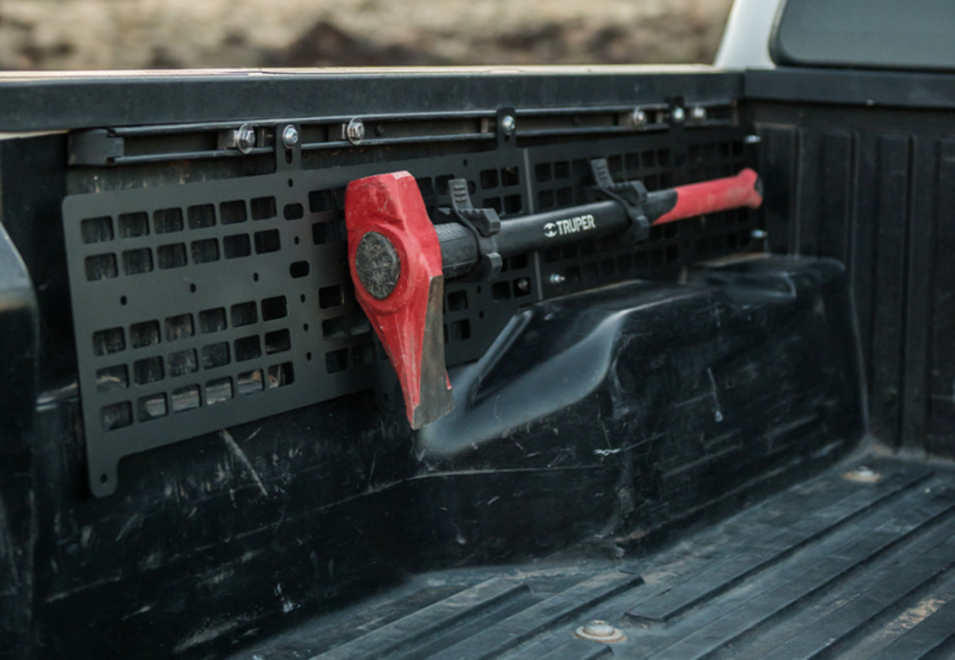 Picture of Cali Raised 05-23 Toyota Tacoma Bed Molle System - Rear Panel Both Sides