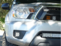 Picture of Cali Raised 2012-2015 Toyota Tacoma Led Fog Light Pod Replacements Brackets Kit - W/ 3X2 18 Pods