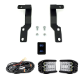 Picture of Cali Raised 05-15 Toyota Tacoma Low Prof Ditch Light Brackets Kit W/Cannon Pods No Switch