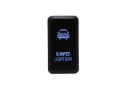 Picture of Cali Raised Tall Style Toyota Oem Style Bumper Light Bar Switch - Blue