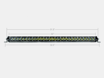 Picture of Cali Raised 32In Slim Single Row Led Bar