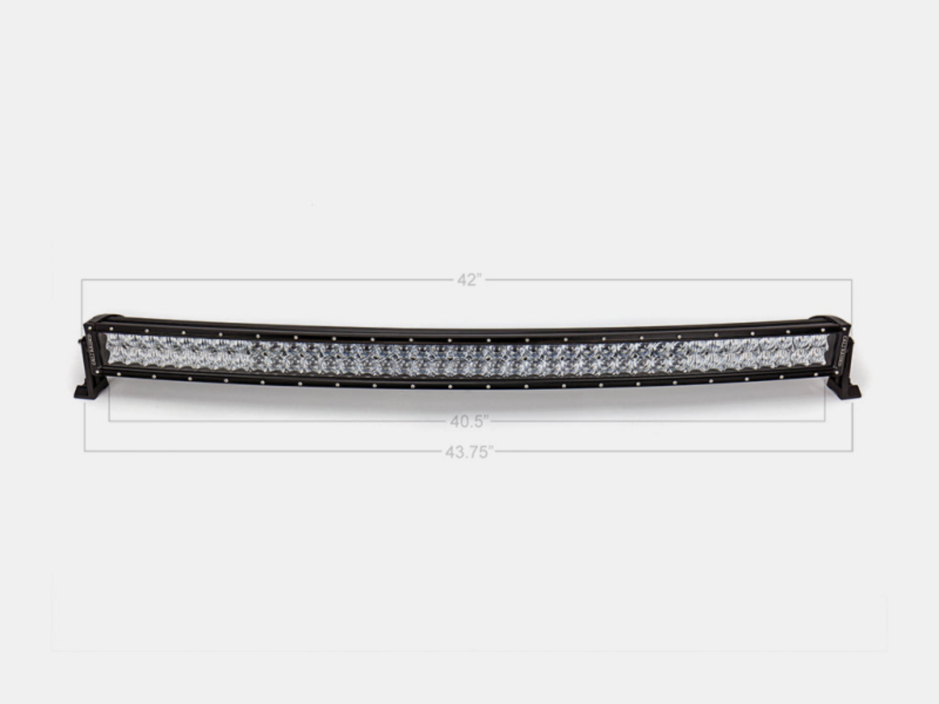 Picture of Cali Raised 42 Curved Dual Row 5D Optic Osram Led Bar - Combo