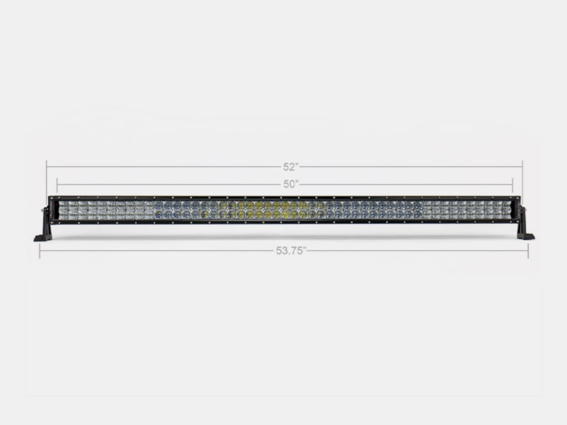 Picture of Cali Raised 52 Dual Row 5D Optic Osram Led Bar - Spot