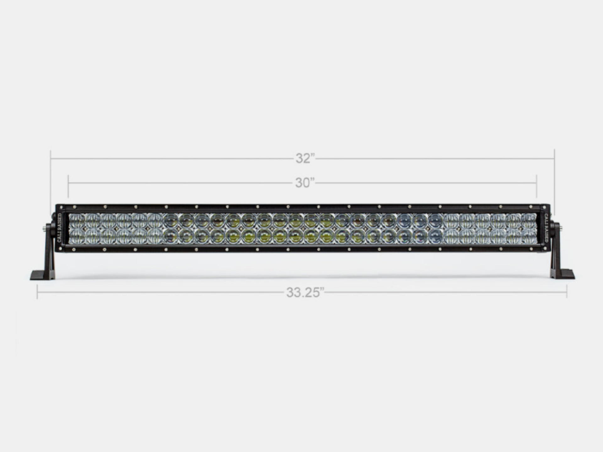 Picture of Cali Raised 32In Dual Row 5D Optic Osram Led Bar - Spot