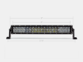 Picture of Cali Raised 22 Dual Row 5D Optic Osram Led Bar - Spot