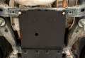 Picture of Cali Raised 05-23 Toyota Tacoma Transmission Skid Plate - Aluminum / Powder Coat