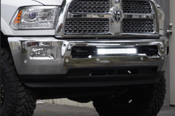 Picture of Cali Raised 10-18 Dodge Ram 2500/3500 22 Bumper Hidden Led Light Bar Brackets Kit For - W/ 5D Opti