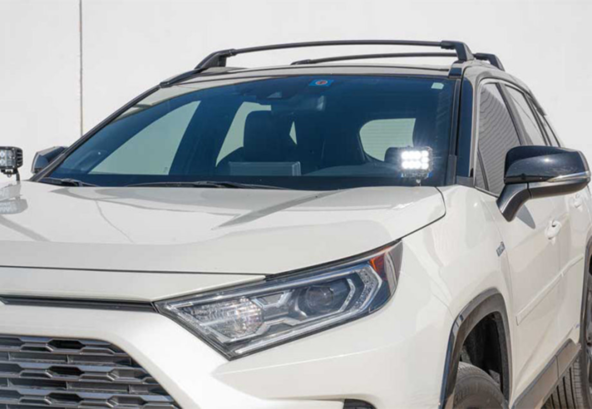 Picture of Cali Raised 2019+ Rav4 Ditch Mount Kit -Amber Led Pods/Toyota Oem SQ Style Ditch Lights