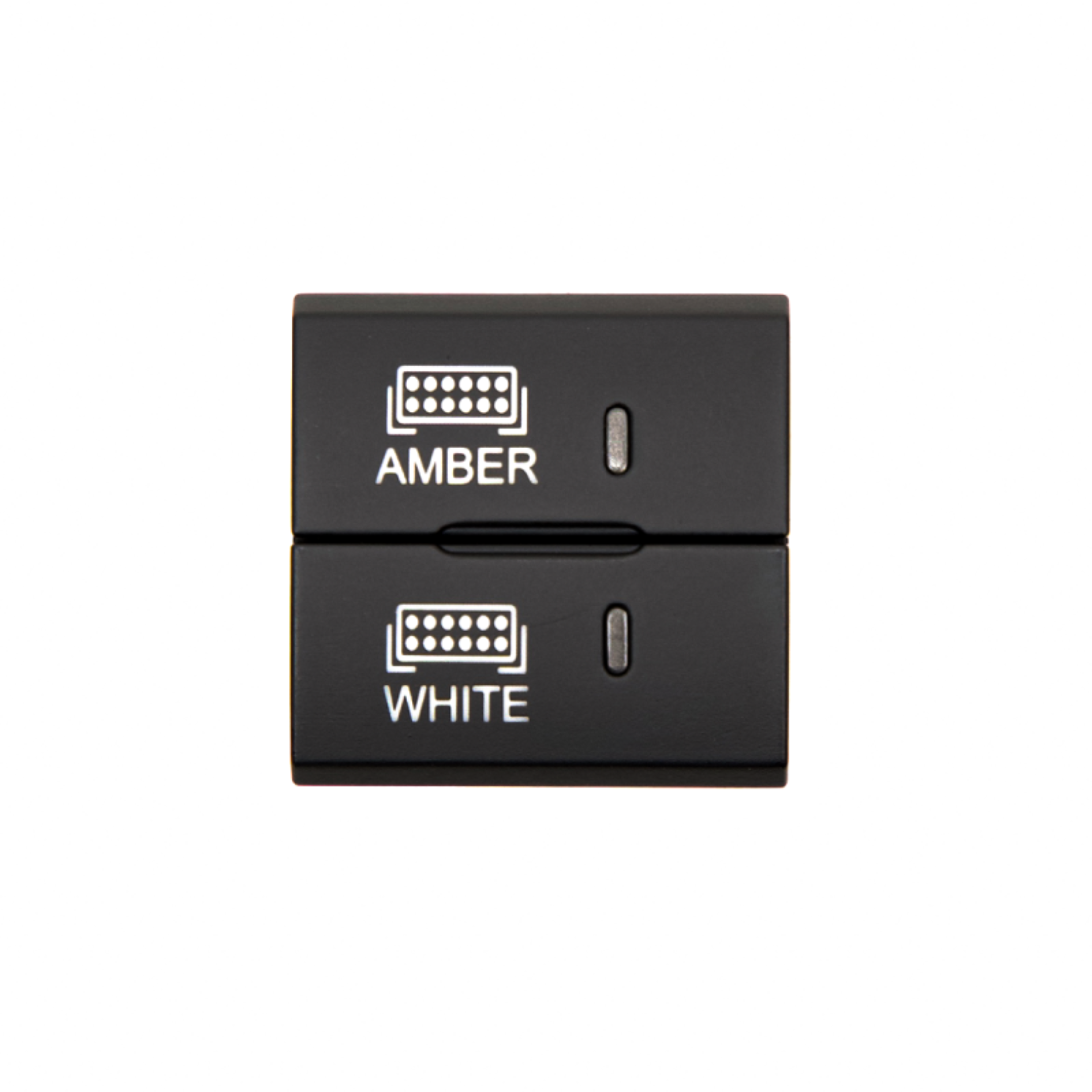 Picture of Cali Raised Square Style Dual Function Toyota Oem Style Amber & White Switch
