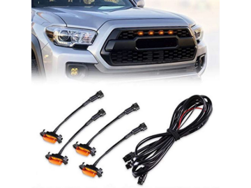 Picture of Cali Raised 16-23 Toyota Tacoma Trd Pro Grille Raptor Led Light Kit - W/ Add A Fuse
