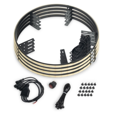 Picture of ORACLE Lighting LED Illuminated Wheel Rings - 16.5in PLASMA White
