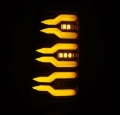 Picture of AlphaRex 99-06 Chevrolet Silverado/99-06 GMC Sierra LUXX-Series LED Tail Lights - Black