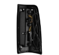 Picture of AlphaRex 99-06 Chevrolet Silverado/99-06 GMC Sierra LUXX-Series LED Tail Lights - Black/Red
